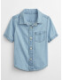 GAP Kids Shirt Blue - Pepit.gr