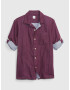 GAP Kids Shirt Red - Pepit.gr