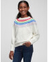 GAP Kids Sweater White - Pepit.gr