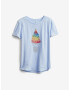 GAP Kids T-shirt Blue - Pepit.gr