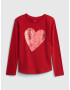 GAP Kids T-shirt Red - Pepit.gr