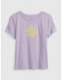 GAP Kids T-shirt Violet - Pepit.gr