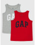 GAP Kids Top 2 pcs Red - Pepit.gr