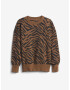 GAP Novelty Slouchy Kids Sweater Brown - Pepit.gr