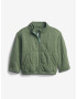 GAP Quilted Kids jacket Green - Pepit.gr