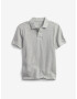 GAP Uni Kids Polo Shirt Grey - Pepit.gr