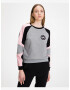 GAS Bumpy Sweatshirt Pink Grey - Pepit.gr