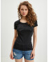 Guess Adelina T-shirt Black - Pepit.gr