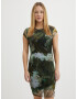 Guess Aida Dresses Green - Pepit.gr