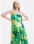 Guess Angelica Dresses Green - Pepit.gr