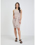 Guess Annie Dresses Beige - Pepit.gr