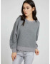 Guess Corina Sweatshirt Grey - Pepit.gr