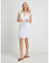 Guess Mykonos Dresses White - Pepit.gr