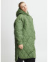 ICHI Coat Green - Pepit.gr