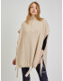 ICHI Poncho Beige - Pepit.gr