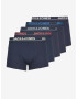 Jack & Jones Davis Boxers 5 pcs Blue - Pepit.gr