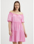 Jacqueline de Yong Amour Dresses Pink - Pepit.gr