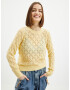 Jacqueline de Yong Letty Sweater Yellow - Pepit.gr