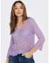 Jacqueline de Yong New Sweater Violet - Pepit.gr