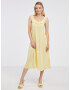 Jacqueline de Yong Starr Dresses Yellow - Pepit.gr