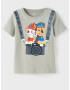 name it Alexej Kids T-shirt Grey - Pepit.gr