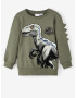 name it Jairi Jurassic Kids Sweatshirt Green - Pepit.gr