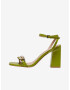 ONLY Alyx Sandals Green - Pepit.gr