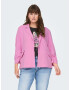 ONLY CARMAKOMA Carolina Diana Jacket Pink - Pepit.gr