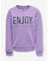 ONLY Lena Kids Sweatshirt Violet - Pepit.gr