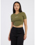 ONLY Lola Crop top Green - Pepit.gr