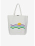 Pieces Kaya Beach bag White - Pepit.gr