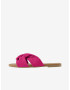 Pieces Visana Slippers Pink - Pepit.gr