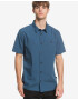 Quiksilver Taxer Wash Shirt Blue - Pepit.gr