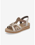 Rieker Sandals Beige - Pepit.gr