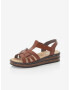 Rieker Sandals Brown - Pepit.gr