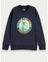 Scotch & Soda Kids Sweatshirt Blue - Pepit.gr