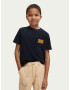 Scotch & Soda Kids T-shirt Blue - Pepit.gr