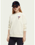 Scotch & Soda Sweatshirt White - Pepit.gr