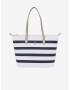 Tommy Hilfiger Poppy Tote Corp Stripes Handbag Blue - Pepit.gr