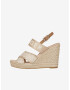 Tommy Hilfiger Wedges Beige - Pepit.gr