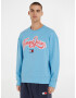 Tommy Jeans College Pop Text Crew Sweatshirt Blue - Pepit.gr