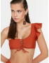 Trendyol Bikini top Orange - Pepit.gr