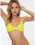 Trendyol Bikini top Yellow - Pepit.gr