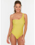 Trendyol One-piece Swimsuit Yellow - Pepit.gr