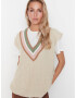 Trendyol Vest Beige - Pepit.gr