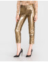 TWINSET Trousers Gold - Pepit.gr