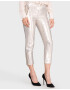 TWINSET Trousers Gold - Pepit.gr