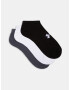 Under Armour Core No Show Set of 3 pairs of socks Black - Pepit.gr