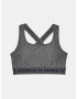 Under Armour Crossback Mid Heather Bra Bra Grey - Pepit.gr