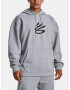 Under Armour Curry Big Splash PO Hoodie Sweatshirt Grey - Pepit.gr